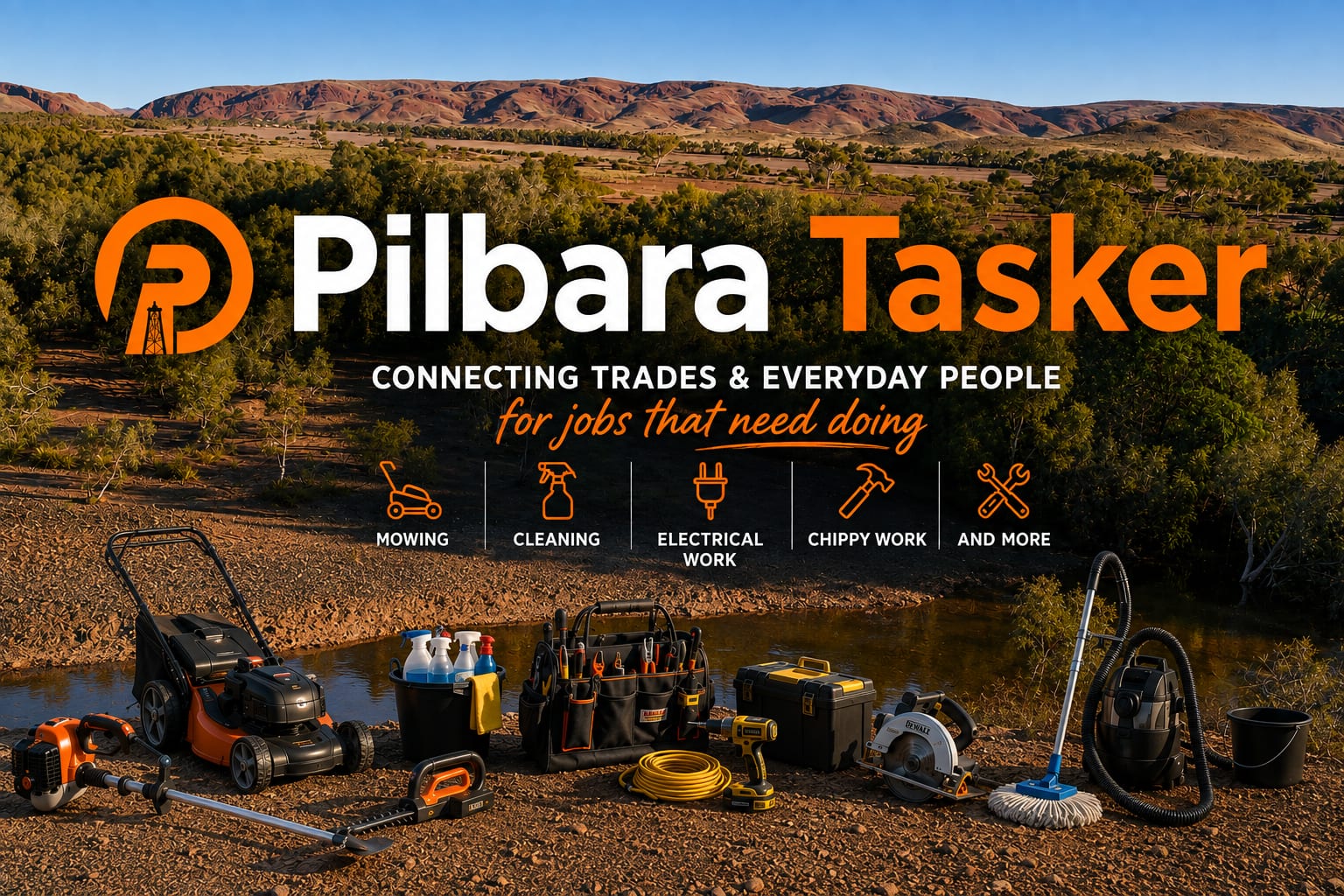 Pilbara Tasker — connecting trades and everyday people for jobs that need doing